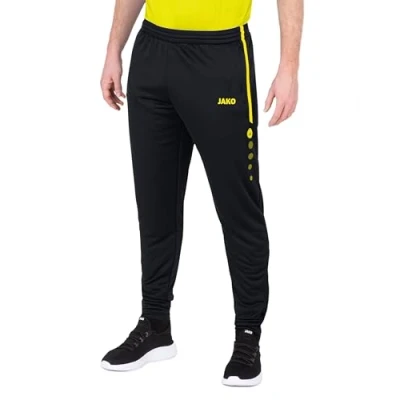 Afbeelding van Trainingsbroek Active Zwart/fluogeel / 128