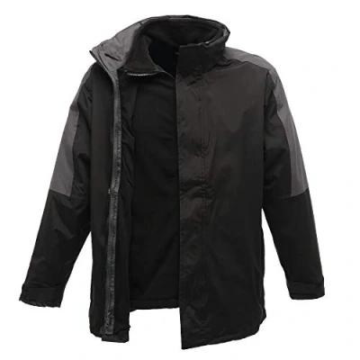 Afbeelding van Regatta Defender III 3 in 1 Jacket RG1300 Black/Seal Grey (Solid) 3XL