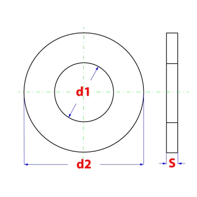 Afbeelding van sluitring rvs m6 (200st)