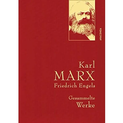 Afbeelding van Karl Marx / Friedrich Engels Gesammelte Werke (Leinenausg. Mit goldener Schmuckprägung): Gebunden in feingeprägter Leinenstruktur auf Naturpapier aus Bayern. Schmuckprägung: 23