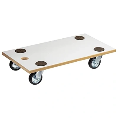 Afbeelding van WAGNER Transport dolly MM 1316 I 57,5 x 30 cm speciale bekleding draagvermogen 250 kg geluidsarme massief rubberen wielen antislipzolen beste mobiliteit gemakkelijk te reinigen 20131601