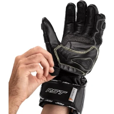 Afbeelding van RST Tractech Evo 4 Handschoenen van de motorfiets, zwart, afmeting M voor man