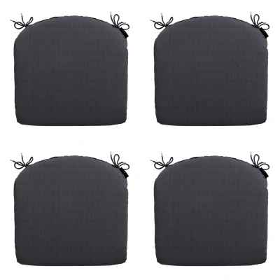 Afbeelding van Madison Zitkussen 46x48 Basic black 4 stuks