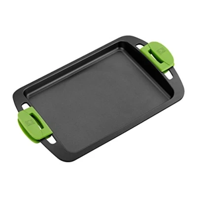 Afbeelding van Braisogona Prior Flat Grill Pan, Black.Cast alluminium, Alle Fornuizen inclusief inductie.