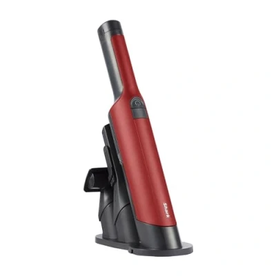 Afbeelding van Shark WandVac 2.0 Draadloze mini handstofzuiger, klein en licht, krachtige accu handstofzuiger met boost modus, dier stof /spleetmondstukken, laadstation, oranje rood, WV270EUSB