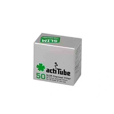 Afbeelding van actiTube Slim Actieve koolfilter 7,1m (4x50) Wereldprime! koolfilter, zilver
