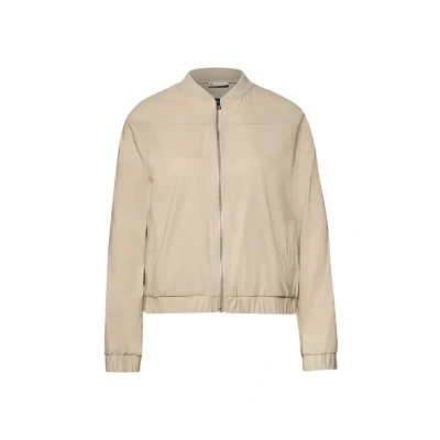 Afbeelding van Street One IN Unifarbe Bomberjacks, Dames, Maat: 42, Beige