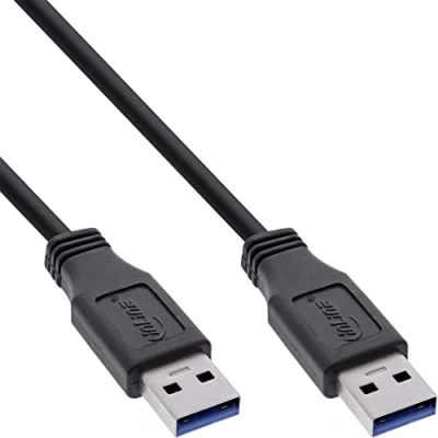Afbeelding van InLine 4043718233984 USB kabel 3 m 3.2 Gen 1 (3.1 1) A Zwart