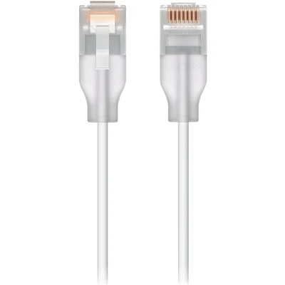 Afbeelding van Ubiquiti UACC Cable Patch EL 5M W netwerkkabel Doorschijnend, Wit Cat6