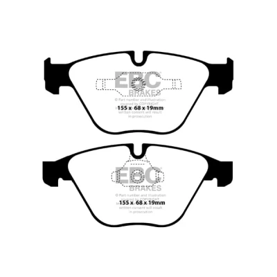 Afbeelding van Remblokkenset, schijfrem EBC BRAKES DP42006R