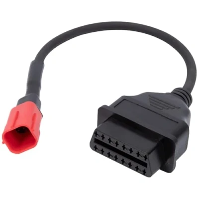 Afbeelding van KASturbo OBD2 Diagnostiek Kabel 6 Pin 16 Adapte Fit voor Honda Suzuki Motorfiets Fout Detectie Connector