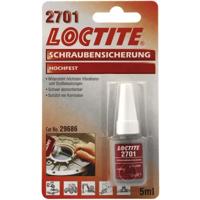 Afbeelding van Loctite, Zelfklevend, Schroefslot 2701 (5 g, 5 ml)