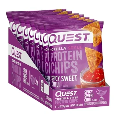 Afbeelding van Quest Tortilla Chips 8 Pack Spicy Sweet Chili