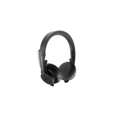 Afbeelding van Logitech Headset Zone Wireless UC, Bluetooth, stereo oplaadfunctie Qi, zwart, zakelijk