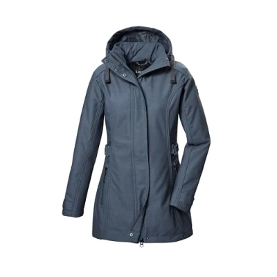 Afbeelding van Killtec MIT Abzippbarer Kapuze Parka, Dames, Maat: 38, Stahlblau
