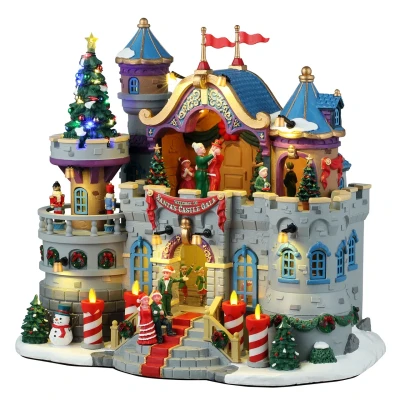 Afbeelding van Lemax Santa‘s Castle Gala + 4,5 Volt Adapter L