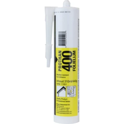 Afbeelding van Lijm voor dak en gevel folie zwart Koker 310 ml