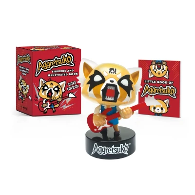 Afbeelding van Aggretsuko Figurine and Illustrated Book: With Sound!