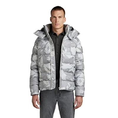 Afbeelding van G Star Raw Jas heren Whistler Pdd Hdd Jkt , Multicolor (cool grey woodland camo C441 D436) XL