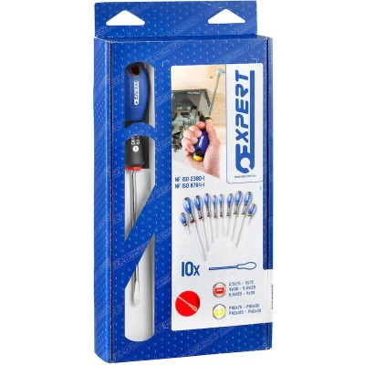 Afbeelding van EXPERT E160905 schroevendraaierset sleuf/Phillips PH 10 delig