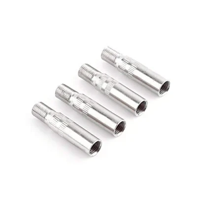 Afbeelding van 4 stuks. Keenso Ventielverlenging autoventiel ventieldoppen verlenging 39 mm x 7 5 auto ventiel voor vrachtwagen bestelwagen caravan Tire Valve Extensions