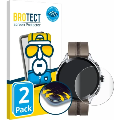 Afbeelding van BROTECT Volledig bedekkende screen protector, Smartwatch beschermfolie, Transparant