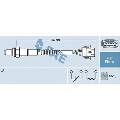 Afbeelding van Fae Lambda sonde 77209