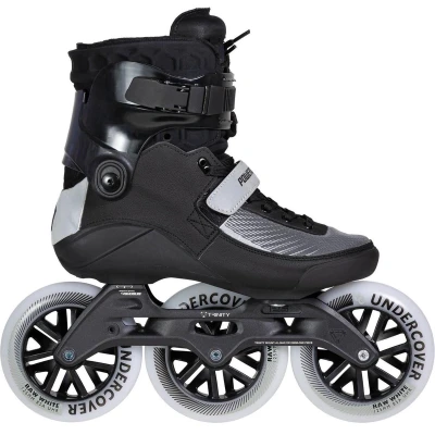 Afbeelding van Powerslide Swell Inlineskates Maat 44 Unisex zwart wit grijs