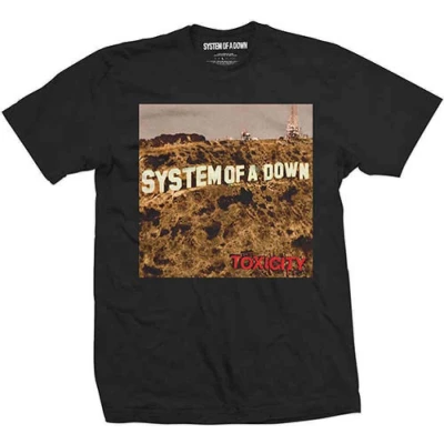 Afbeelding van System Of A Down Toxicity Heren T shirt S Zwart