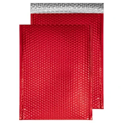 Afbeelding van Blake Padded Bubble Enveloppen Peel &amp; Seal 50 stuks. C3 450 x 324 mm Feestelijk Rood