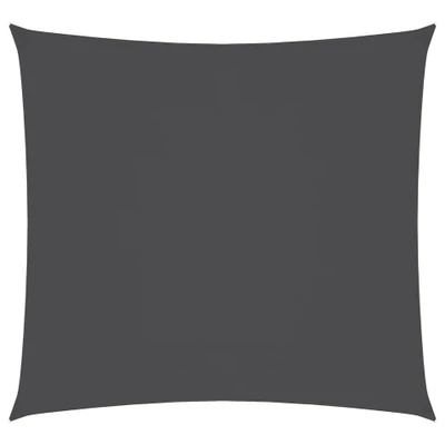 Afbeelding van Zonnescherm vierkant 3,6x3,6 m oxford stof antracietkleurig