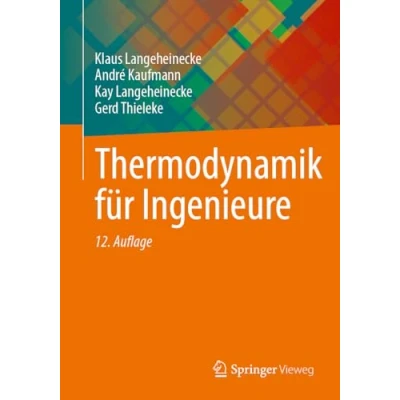 Afbeelding van Thermodynamik Für Ingenieure