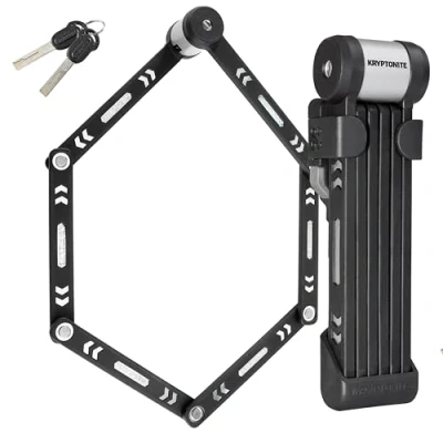 Afbeelding van Kryptonite Kryptolok 610 S Vouwslot met Houder Fiets 100 cm lang Zwart