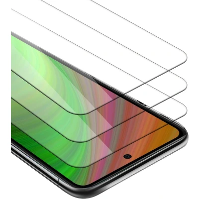 Afbeelding van Cadorabo 3x Screenprotector geschikt voor Xiaomi Mi 10T LITE Beschermende Pantser Film in KRISTALHELDER Getemperd (Tempered) Display beschermend glas 9H hardheid met 3D Touch
