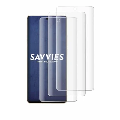 Afbeelding van Savvies Screenprotector voor Vivo X100 Pro Folie Beschermfolie transparant volledig dekking (4 Stuks)