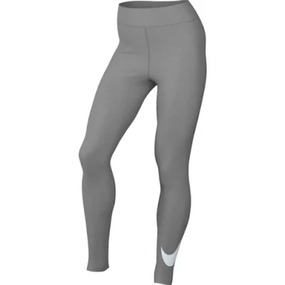 Afbeelding van Nike Sportswear W NSW Essntl GX HR SWSH Legging, Dames, Maat: Small, Dark grey heather/sail