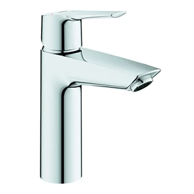 Afbeelding van GROHE QuickFix Start ES wastafelmengkraan M size met push open plug