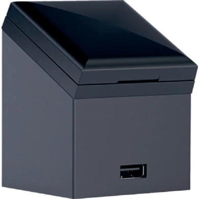 Afbeelding van Geberit universeel stopcontactelement met usb aansluiting antraciet 501030000
