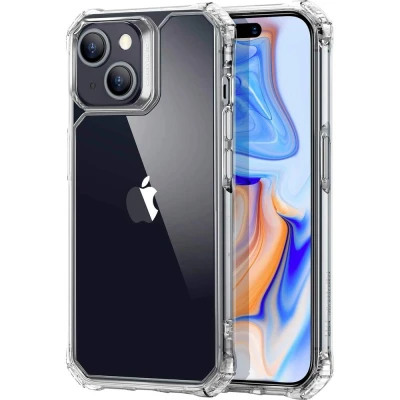 Afbeelding van ESR Air Armor Case Backcover Apple iPhone 15 Plus Transparant Inductieve lading