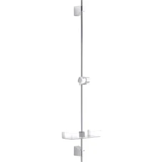 Afbeelding van Hansa basicjet glijstang zonder handdouche met houder verstelbaar zeepschaal 92cm chroom 44700300