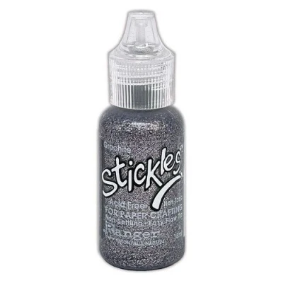 Afbeelding van Ranger Stickles Glitter Glue 15ml graphite SGG85904 (04 24)