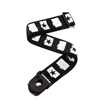 Afbeelding van D&quot;;Addario 50PLC01 50mm brede gitaarband planet lock Rock Star