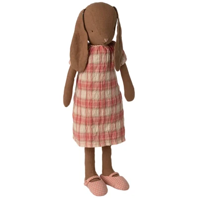 Afbeelding van Maileg Bunny Dress Chocolate Brown Size 3