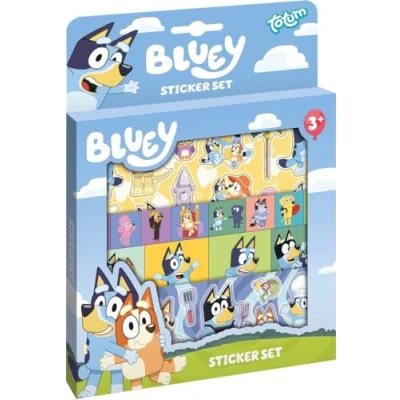 Afbeelding van Totum Bluey Stickerset met Speelachtergrond