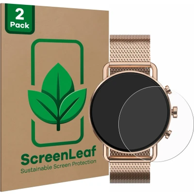 Afbeelding van ScreenLeaf Screenprotector voor Skagen Falster Gen 6 (41 mm) Duurzame schermbescherming Folie Beschermfolie transparant (2 Stuks)