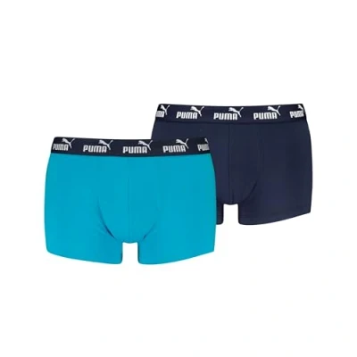 Afbeelding van PUMA Elements Trunk voor heren (verpakking van 2 stuks), Blue Combo, S