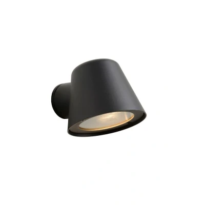 Afbeelding van Lucide DINGO LED Wandlamp Buiten Dimb. GU10 1x5W 3000K IP44 Antraciet