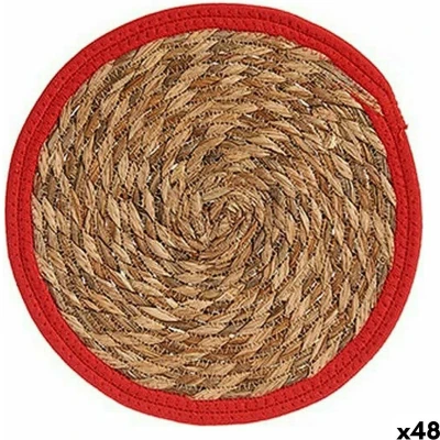 Afbeelding van Placemat Natuurlijk Rood Natuurlijke Vezel (30 x 1 30 cm) (48 Stuks)