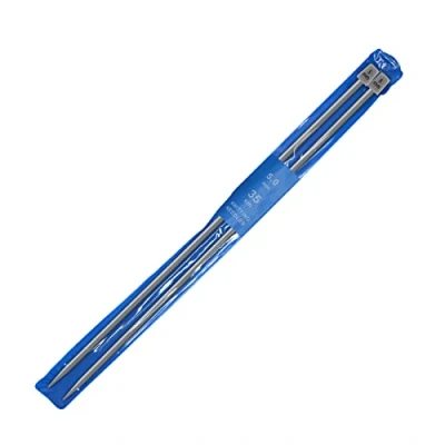 Afbeelding van Aluminium Breinaalden POWERTOOL 2 Stks/set 35 cm Lange Eenpuntige Klassieke Trui Sets (5 mm)