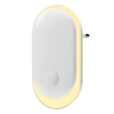 Afbeelding van Alyvisun LED Nachtlichtje, Automatische Baby Nachtlamp met Schemersensor en Verstelbare Helderheid, Plug and Play voor Babykamer, Trap, Gang, Keuken, Badkamer(Y1)